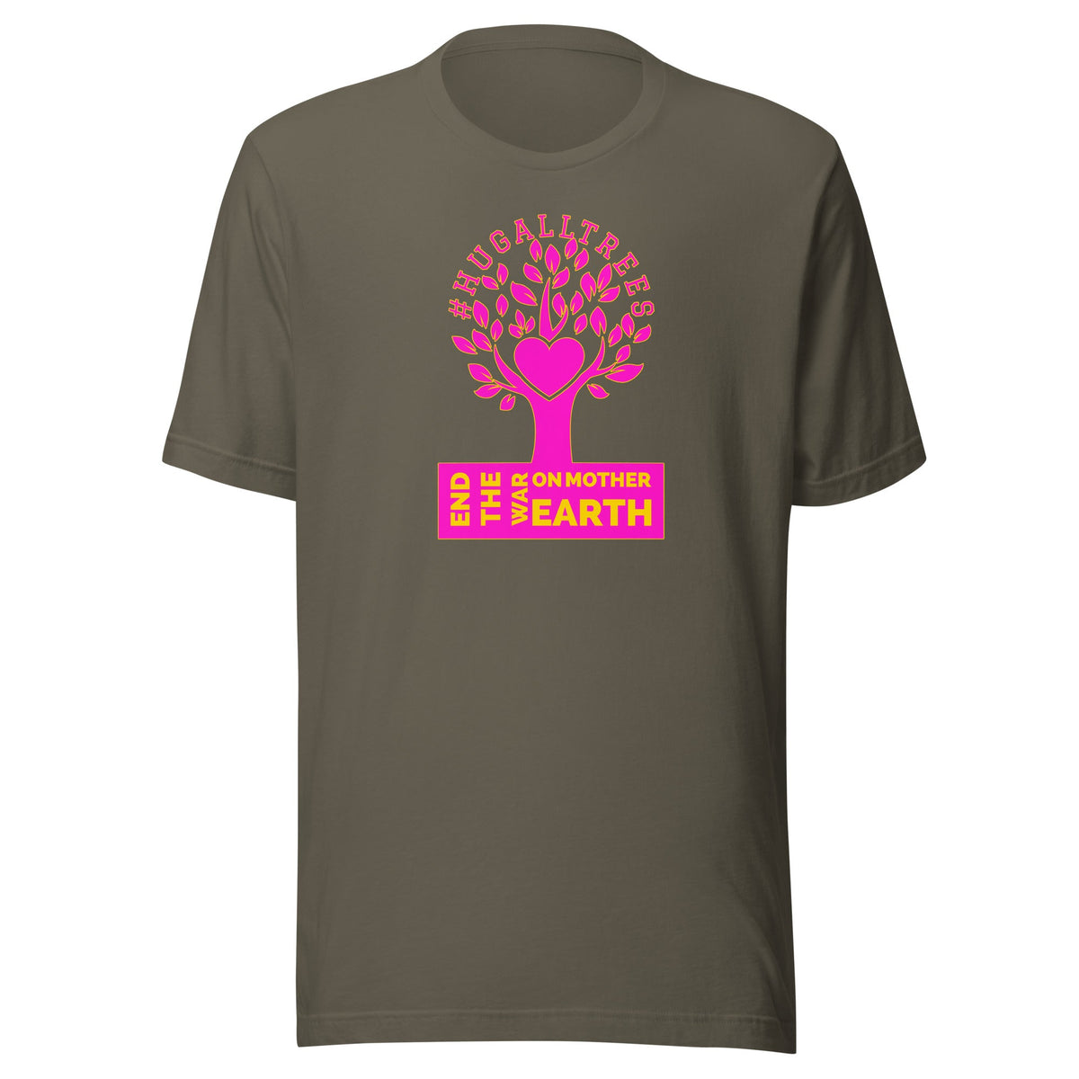 #HugAllTrees Short-Sleeve Unisex T-Shirt