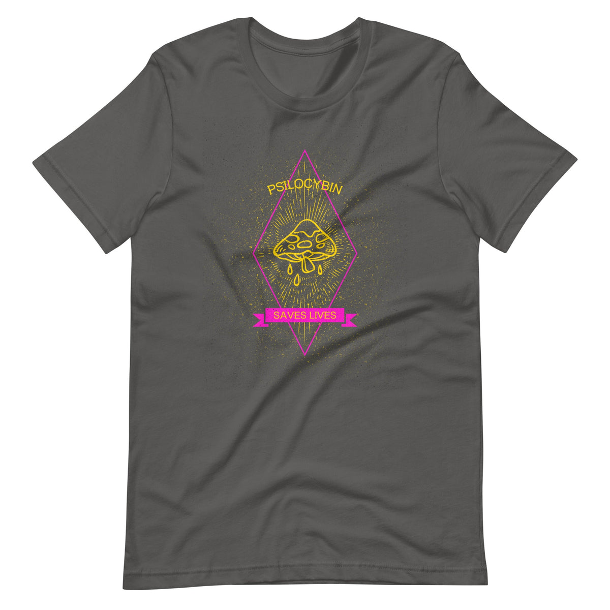 Psilocybin Saves Lives Short-Sleeve Unisex T-Shirt