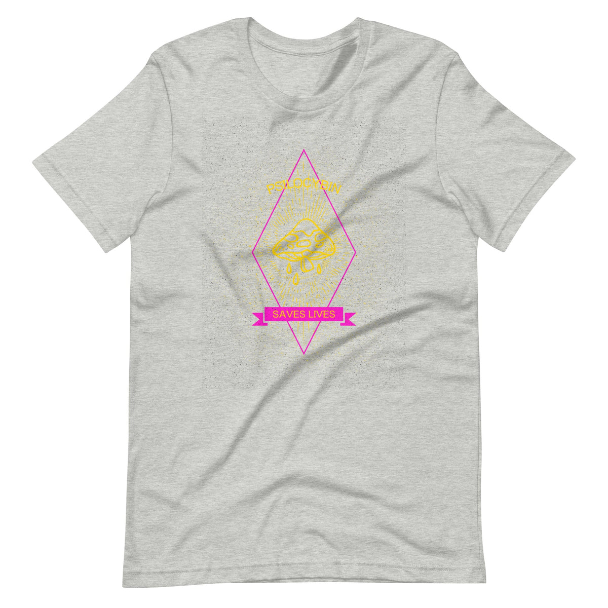 Psilocybin Saves Lives Short-Sleeve Unisex T-Shirt