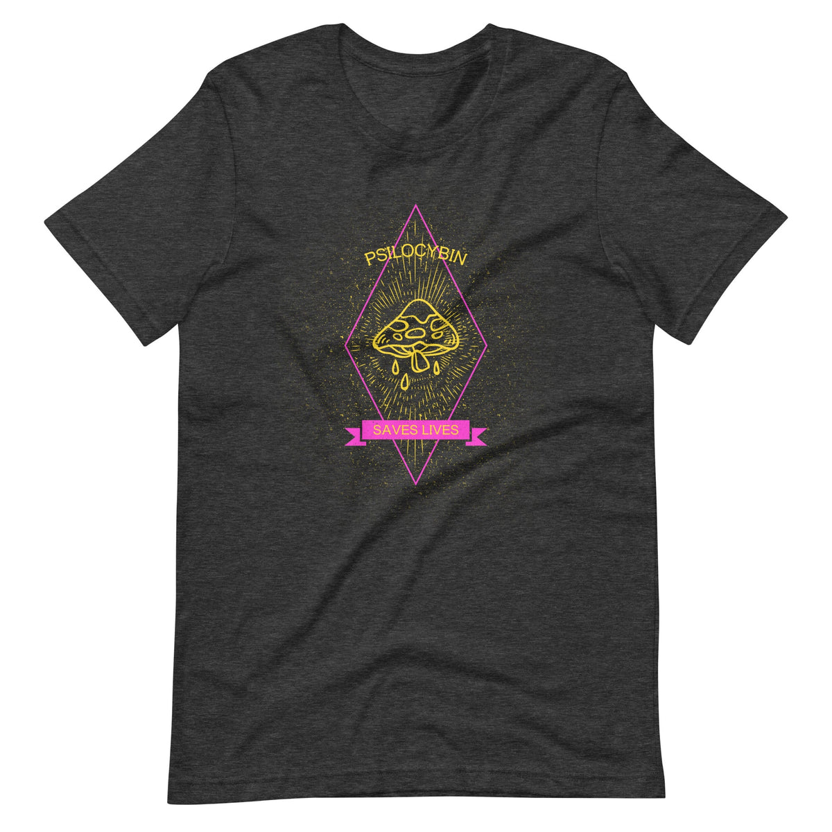 Psilocybin Saves Lives Short-Sleeve Unisex T-Shirt