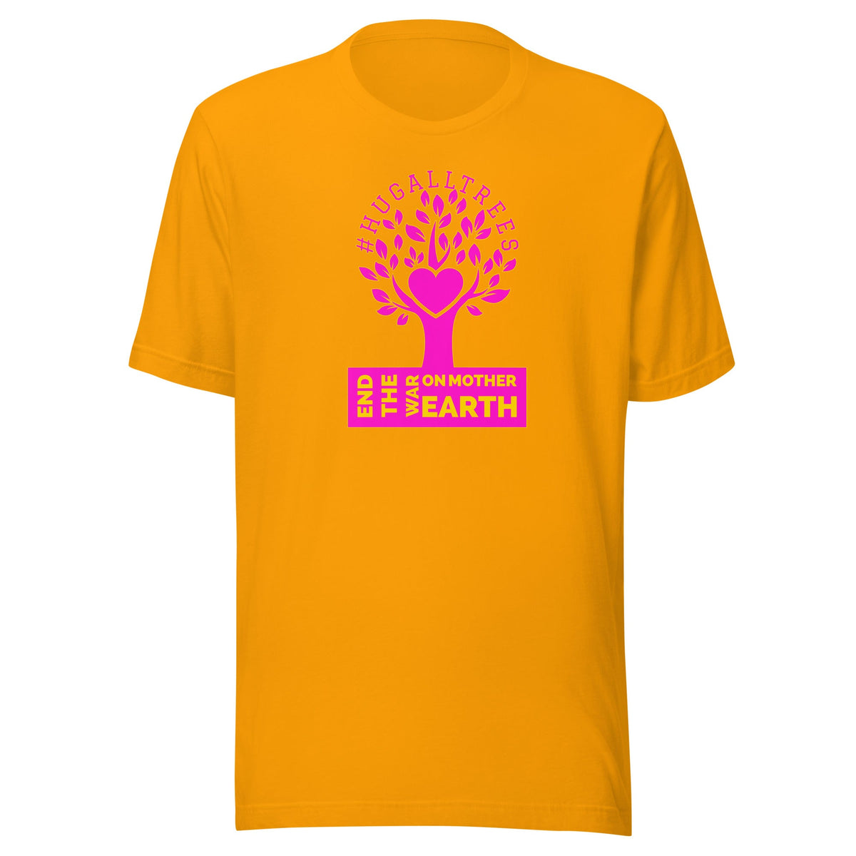 #HugAllTrees Short-Sleeve Unisex T-Shirt